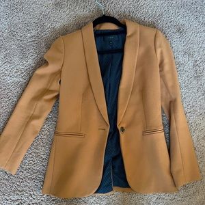 J. Crew Camel and Blue Blazer Size 00